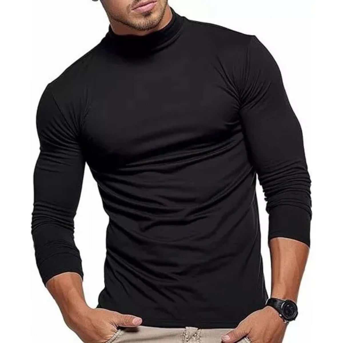 LOOK SHOP - Pack 3 Camisetas Beatle Manga Larga Hombre Y Juvenil 007