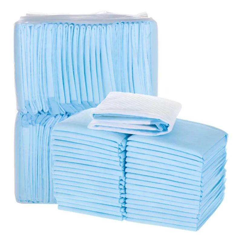 GENERICO - Pack 100 Sabanillas Mascotas 33x45 cm 6 Capas de Absorción