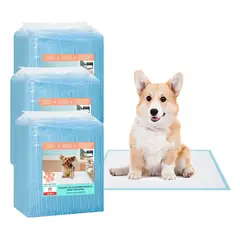 GENERICO - Pack 300 Sabanillas Mascotas 33x45 cm 6 Capas de Absorción