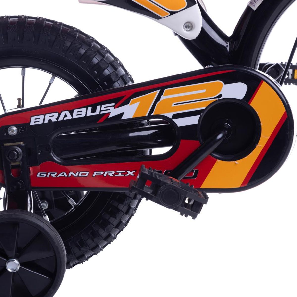 BRABUS - Bicicleta Motobike Aro 12 Rojo