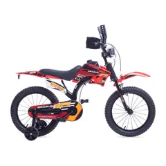 BRABUS - Bicicleta Motobike Aro 16 Rojo