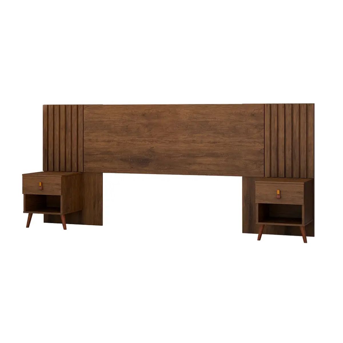 BE DESIGN - Respaldo Box Lady Ripadi Caramelo