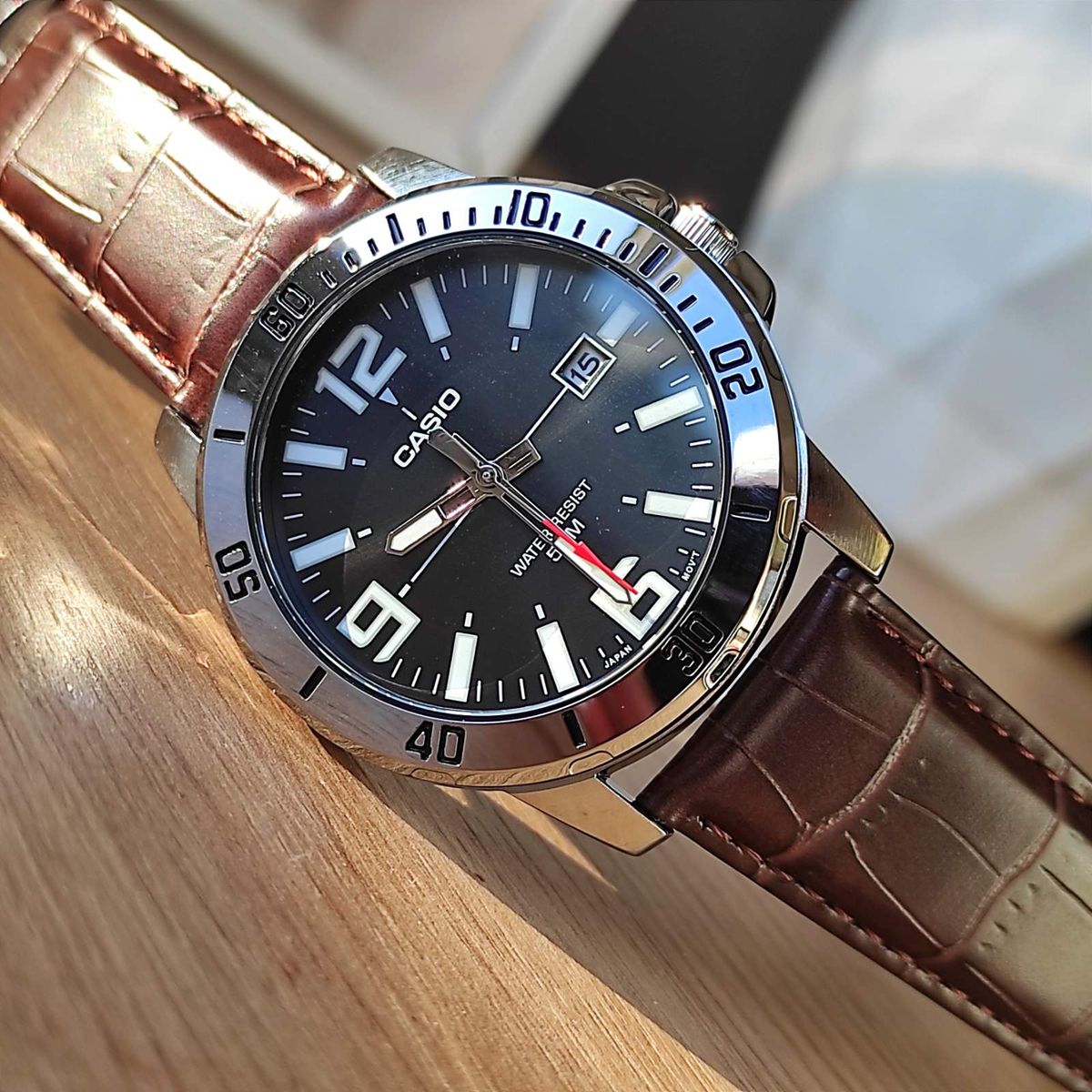 CASIO - RELOJ CASIO MTPVD01L-1B HOMBRE ANALOGO METAL