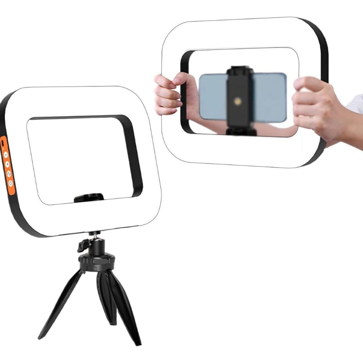 GENERICO - Aro De Luz Led Recargable Para Selfies Portátil