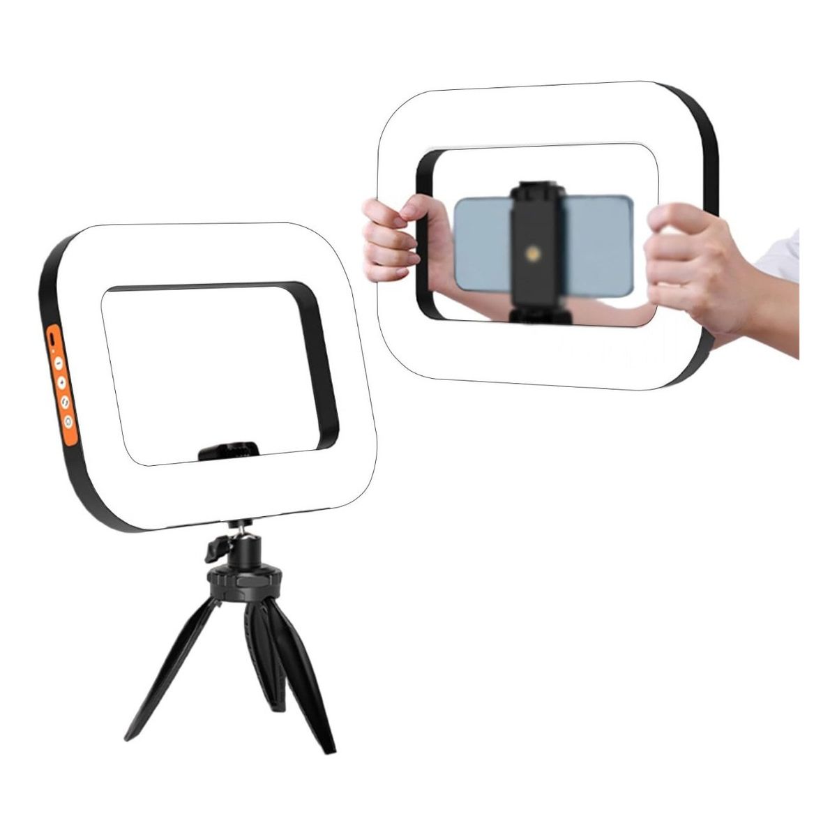 GENERICO - Aro De Luz Led Recargable Para Selfies Portátil