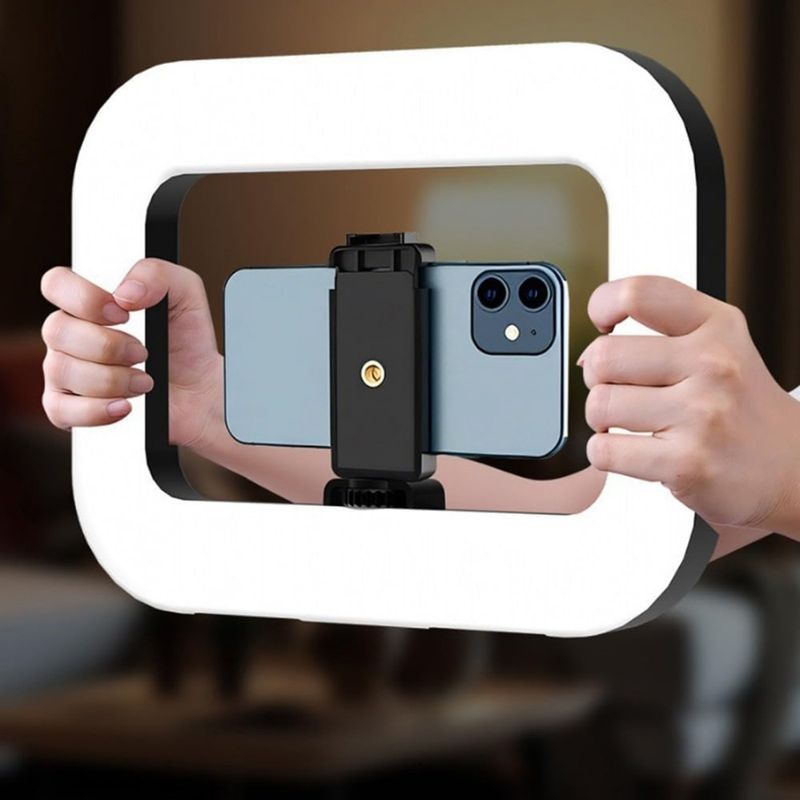 GENERICO - Aro De Luz Led Recargable Para Selfies Portátil