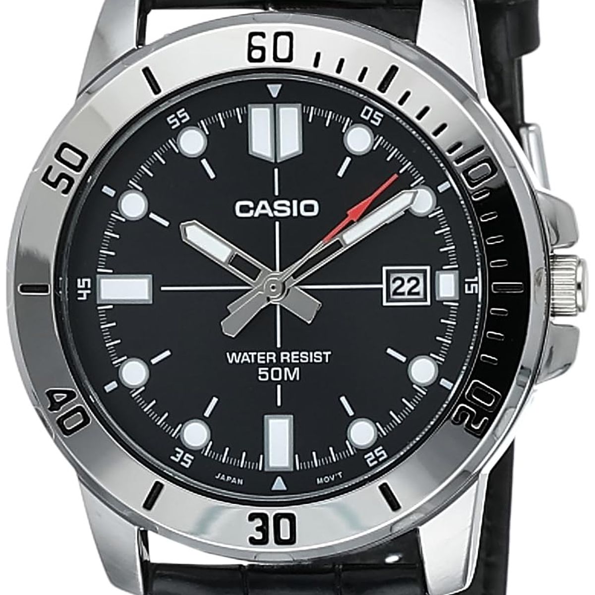 CASIO - reloj casio mtpvd01l-1e hombre analogo metal