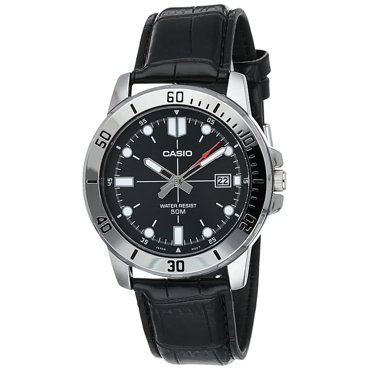 CASIO - reloj casio mtpvd01l-1e hombre analogo metal