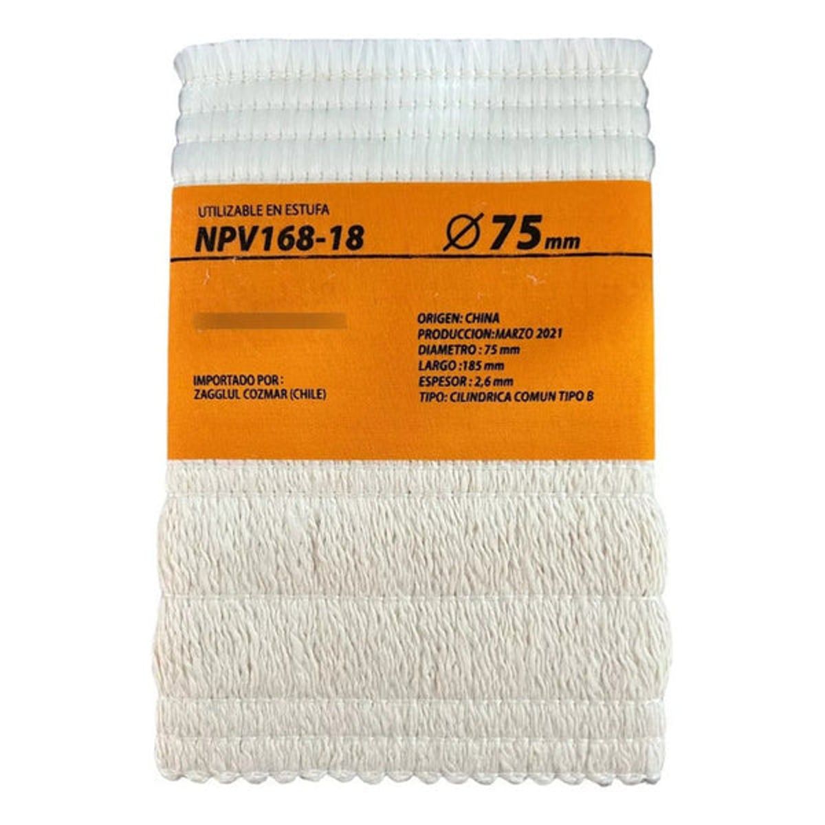 ZETACOM - Mecha Para Estufa Norwood NPV168-18