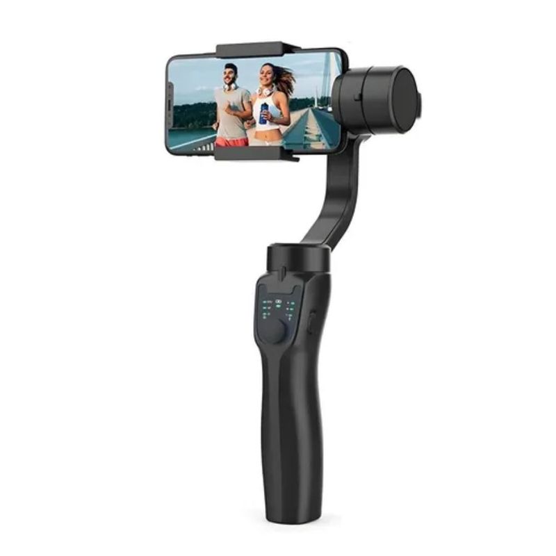 GENERICO - Estabilizador De Celular Soporte Gimbal Camara 3 Ejes Negro