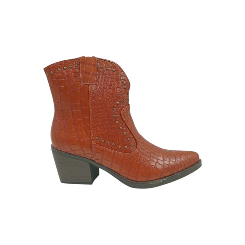 HERIEL - Botín Camel Taco Mujer