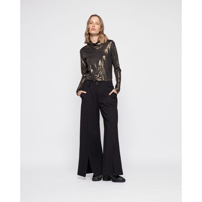 LUDOVICA - Polera Mujer Verbena Dorado Ludovica