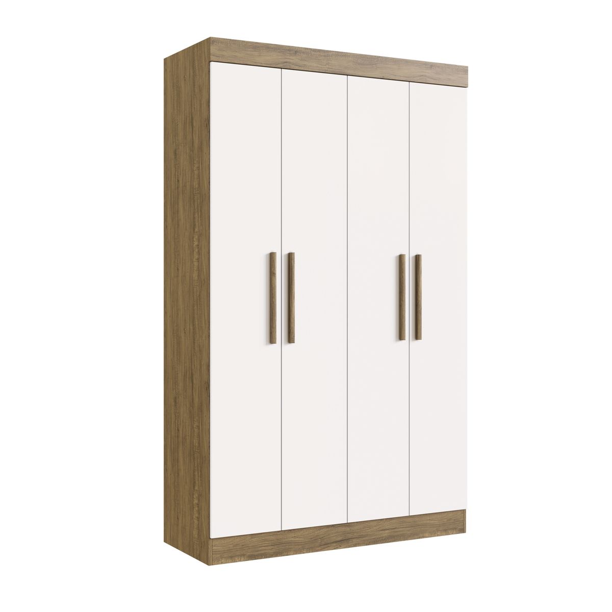 EXIT - Clóset 4 Puertas 2 Cajones 3 Repisas 122x200x47cm NewRecife