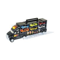 Juguete Camión Transportador de Autos 36 cm + 6 Autos