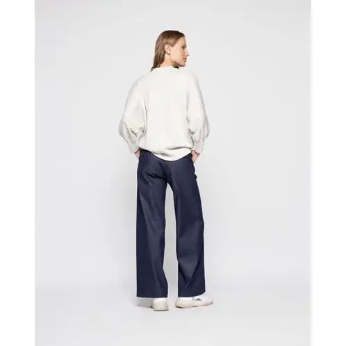 LUDOVICA - Sweater Mujer Margarita Blanco
