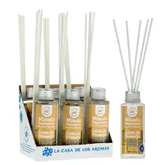 LA CASA DE LOS AROMAS - Pack 6 Ambientador Mikado Jabón de Marsella 100ml
