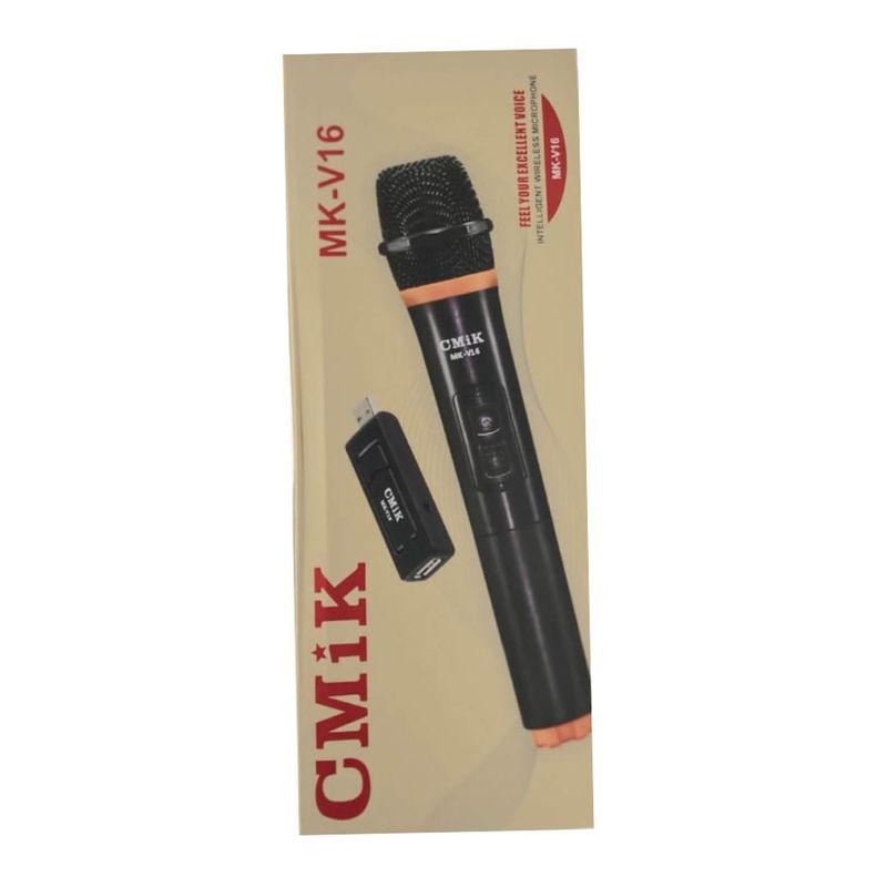 GENERICO - Micrófono Inalámbrico USB CMIK V16