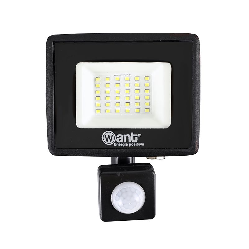 LEMU LUX - Proyector LED con Sensor 30W Luz Fria