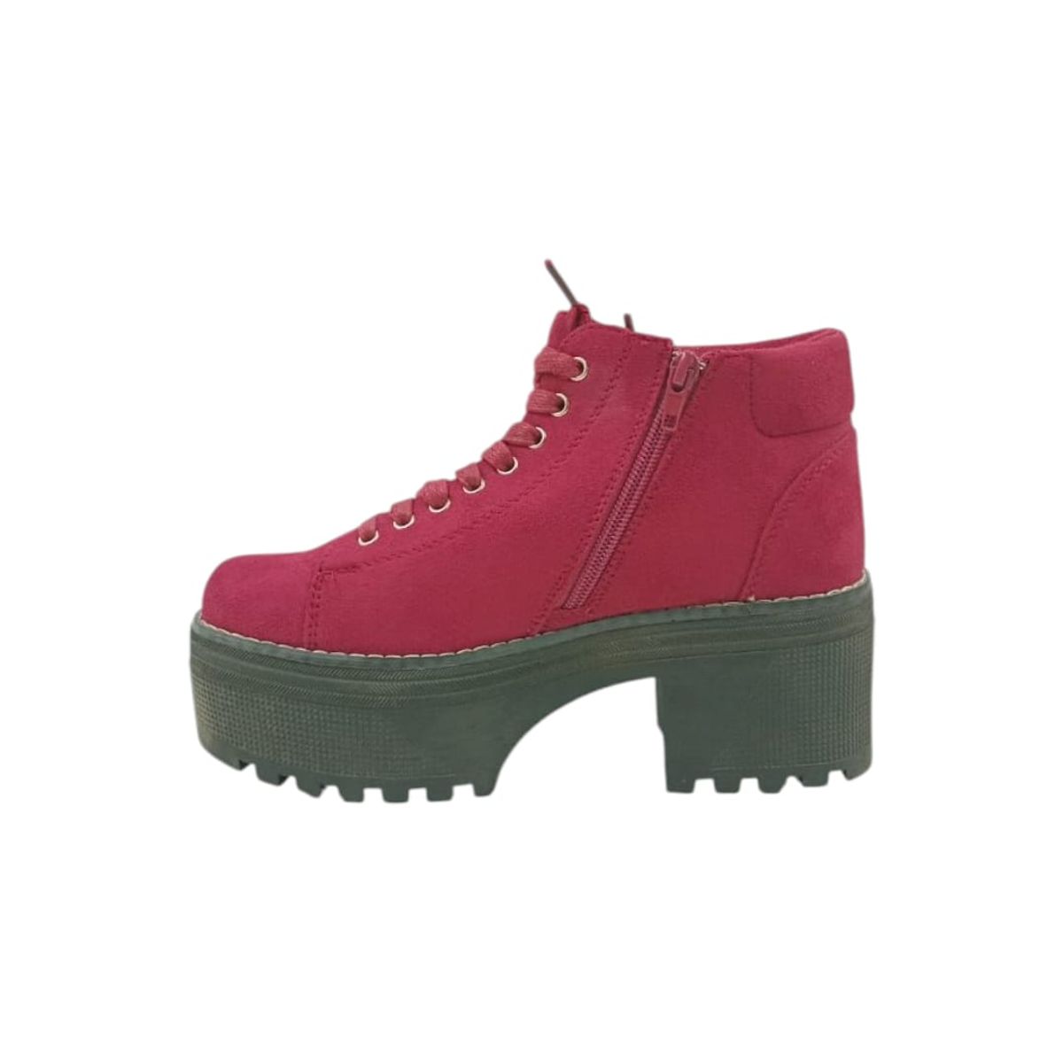 HERIEL - Botín Burdeo Plataforma Tachas Mujer