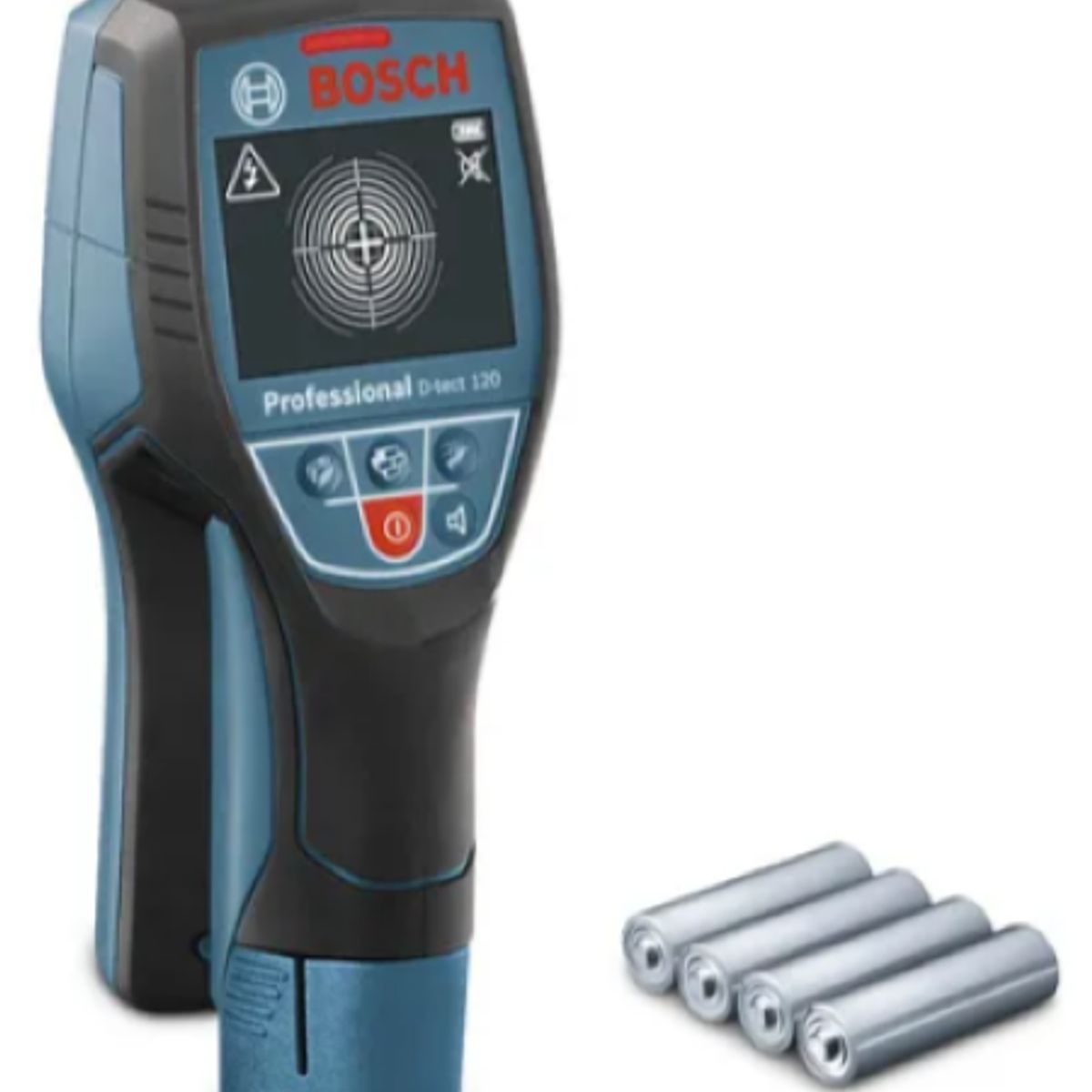 BOSCH - Detector Bosch D Materiales Digital Scanner Metal Agua Pilas Color Azul