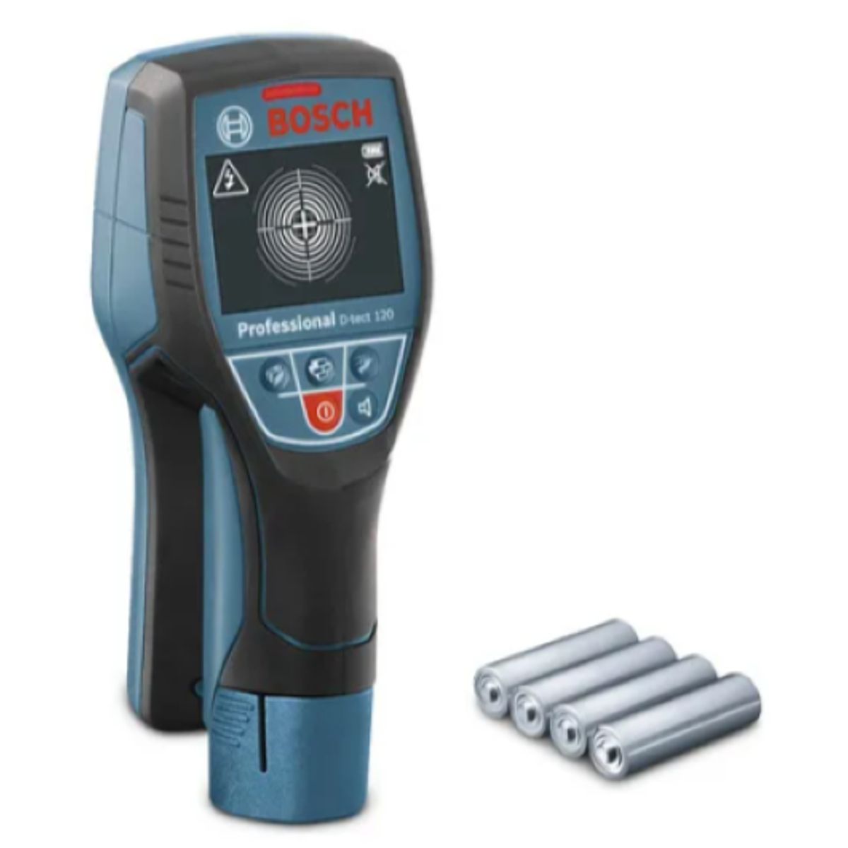 BOSCH - Detector Bosch D Materiales Digital Scanner Metal Agua Pilas Color Azul