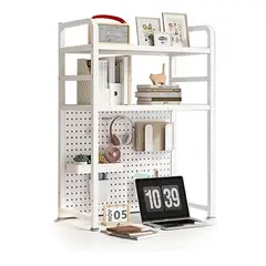 ESHOPANGIE - Rack Estante Organizador De Escritorio 2 Niveles 55x98x20