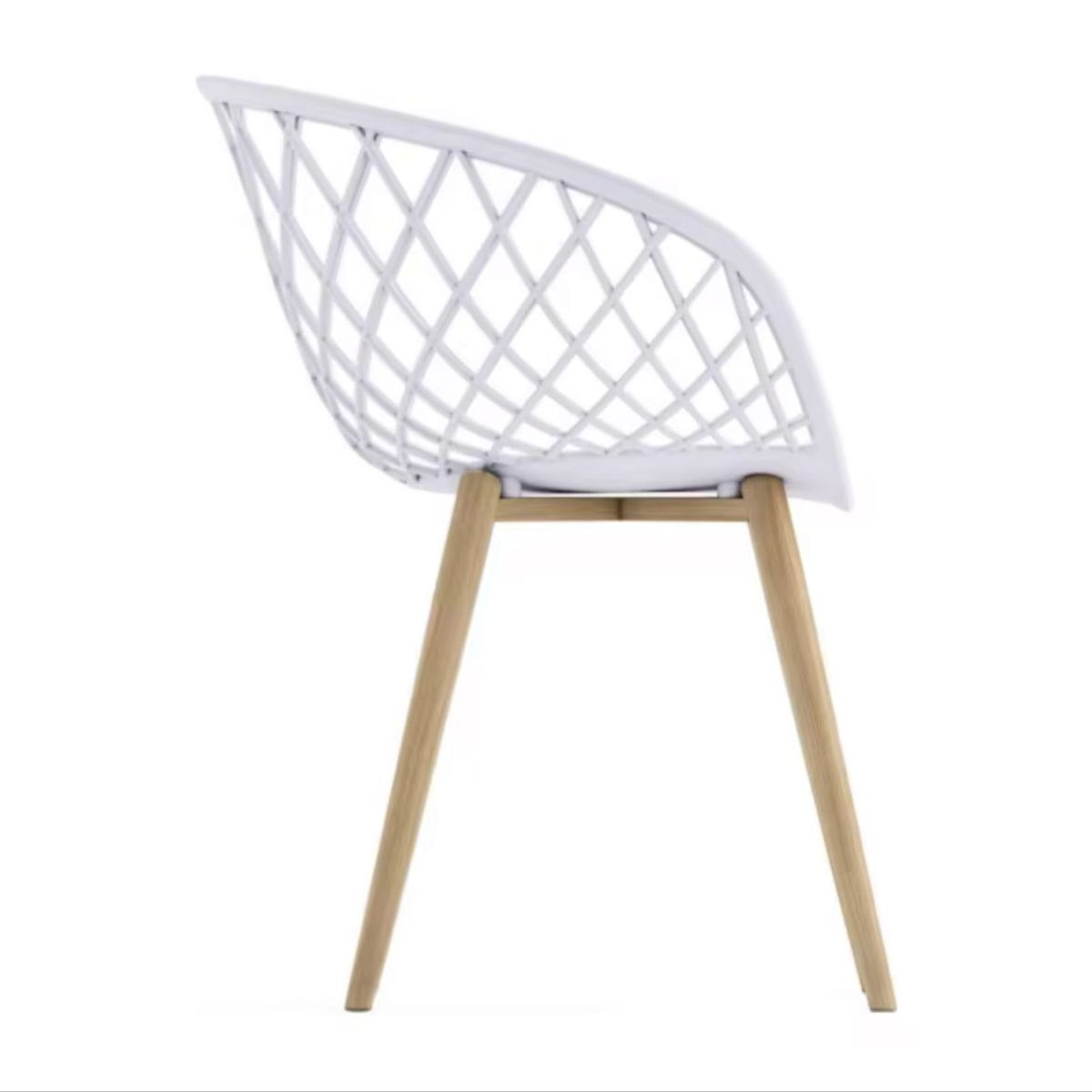 HABITA2 CHILE - Pack 2 Butaca Mesh Polipropileno Blanco