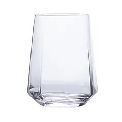 GENERICO - Set de 6 vasos bajos diamante