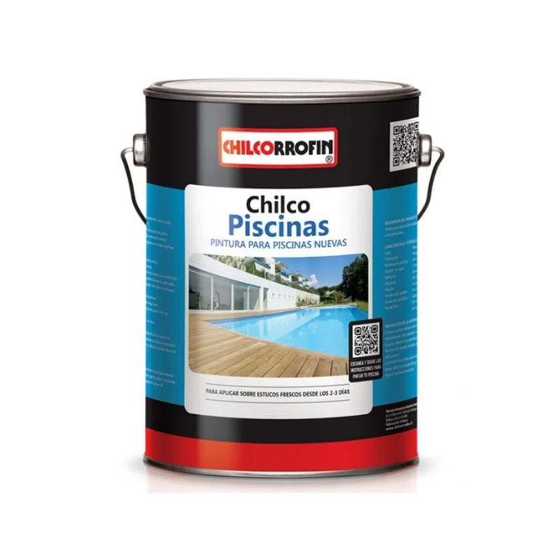 GENERICO - Pintura Piscina 1gl Azul Chilco piscina Chilcorrofin