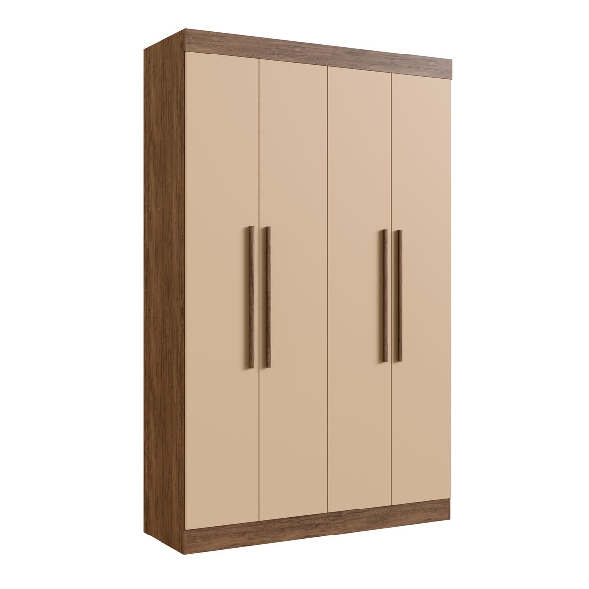 EXIT - Closet 4 Puerta(s) 2 Cajón(es) 6 Repisa(s) 136x217x47 cm Beige