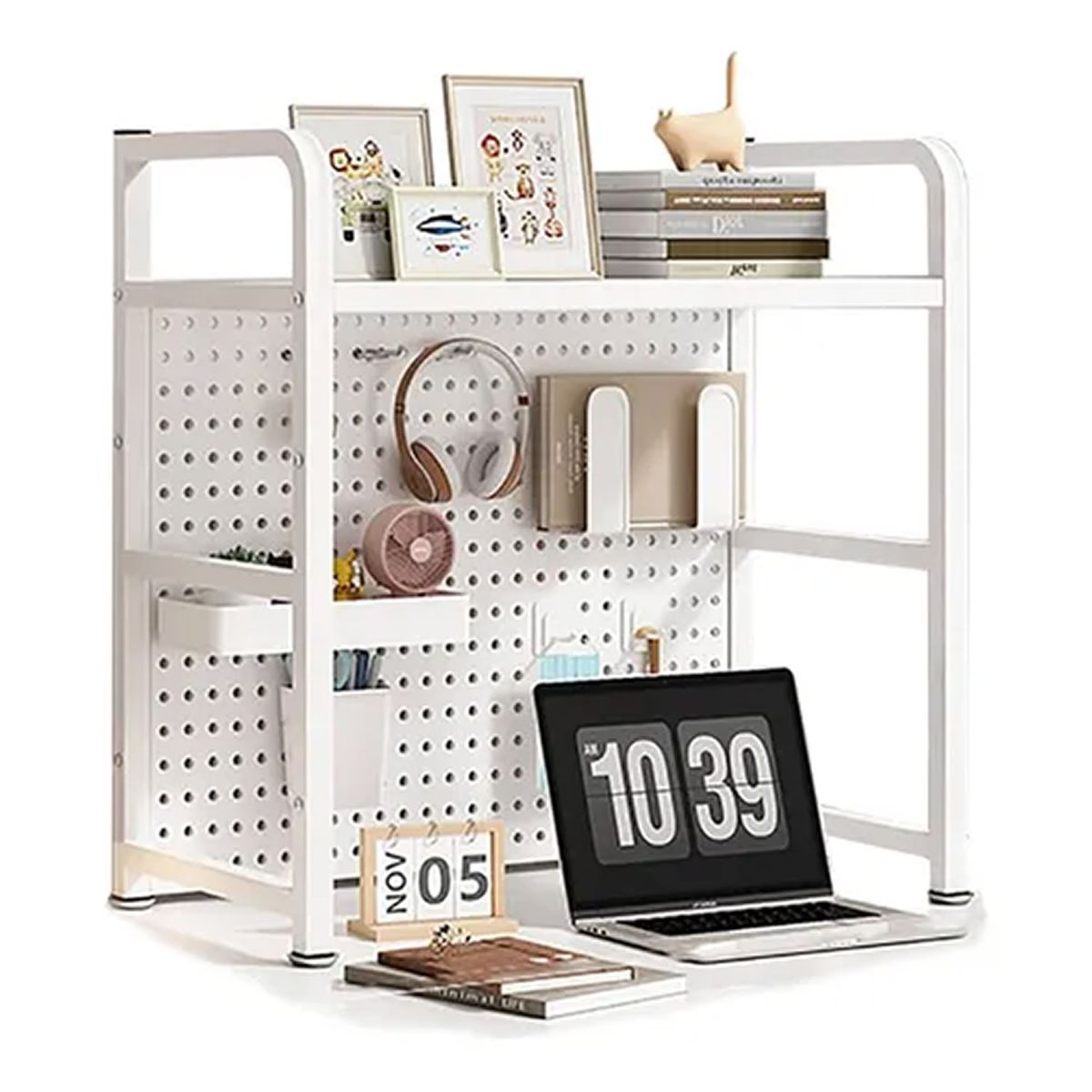 ESHOPANGIE - Rack Estante Organizador De Escritorio 1 Nivel 55x68x20