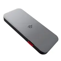 40ALLG1WWW Power Bank 10.000mAh, USB-C, Carga Inalámbrica Qi 15W, Negro