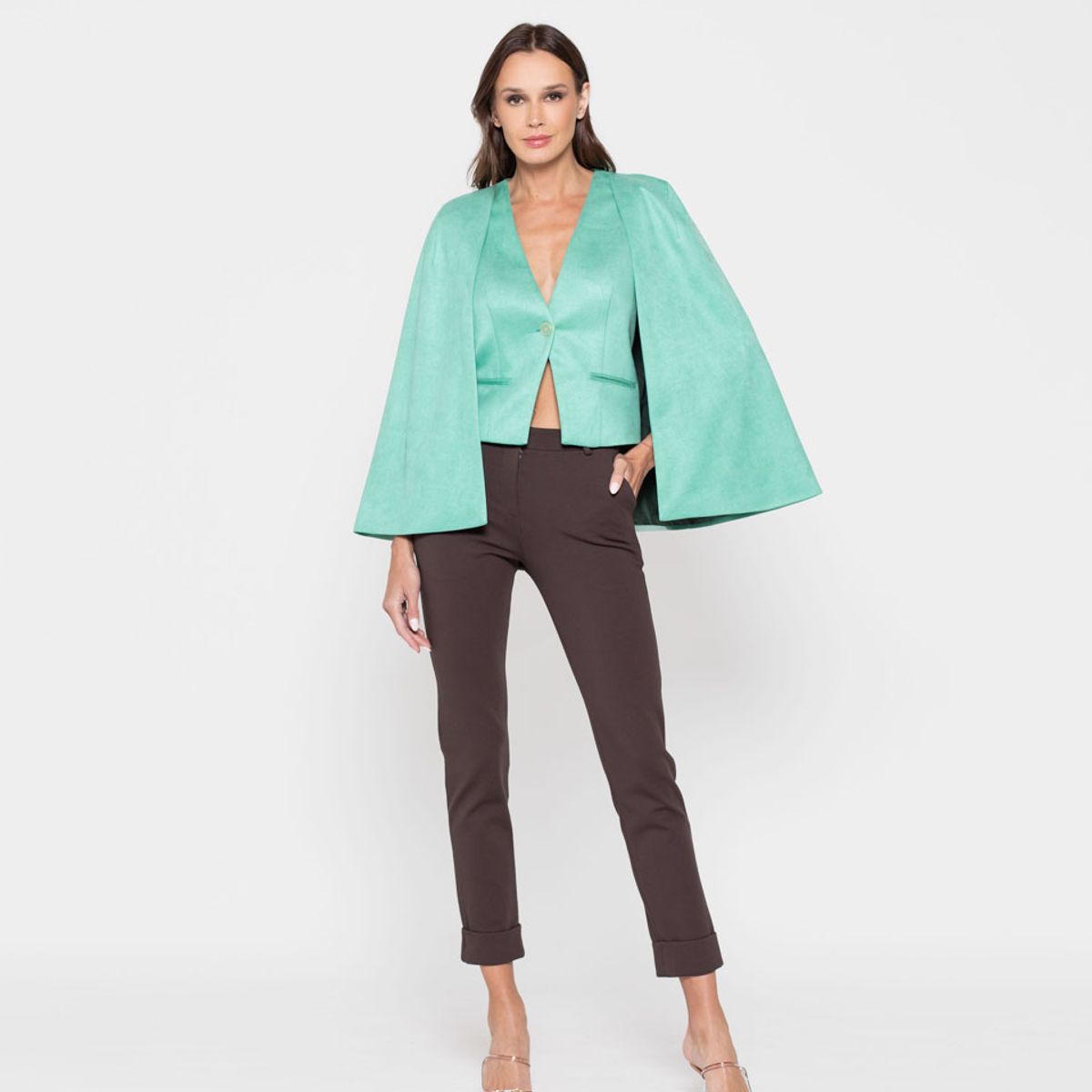 LUDOVICA - Tapado Mujer Margarita Menta Ludovica