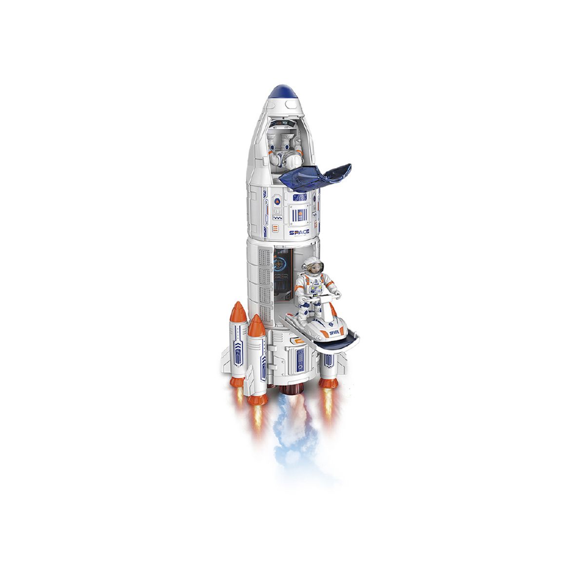 ULTRAX - Juguete Nave Espacial de 38 cm Ultrax con Luces y Sonidos