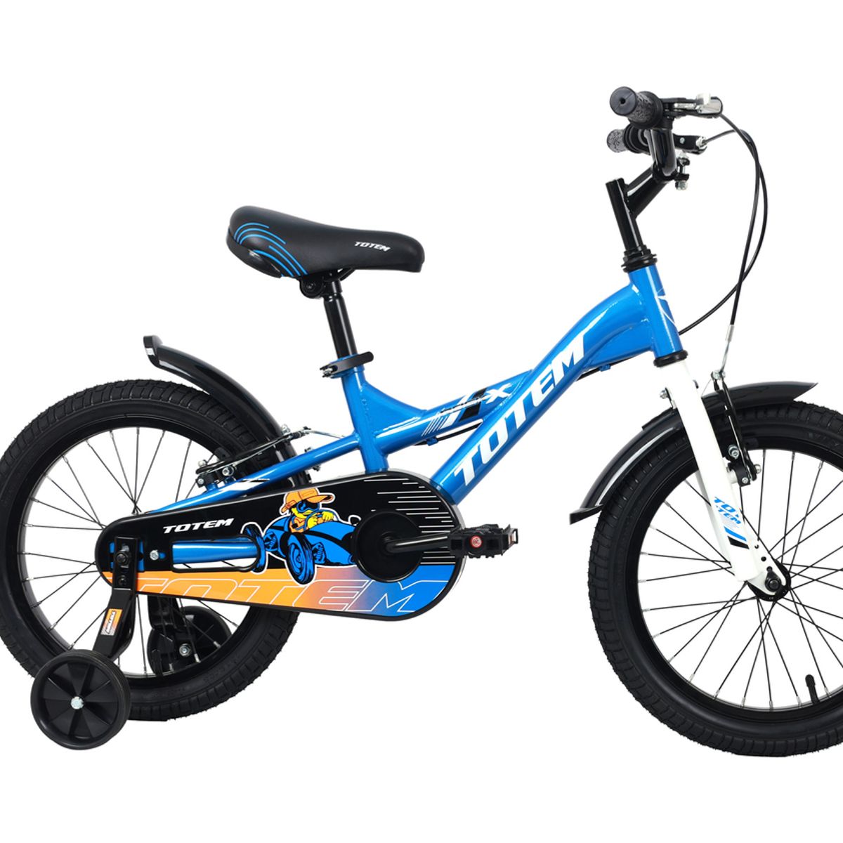 TOTEM - BICICLETA TOTEM INFANTIL ARO 16 ROCK-X  COLOR AZUL