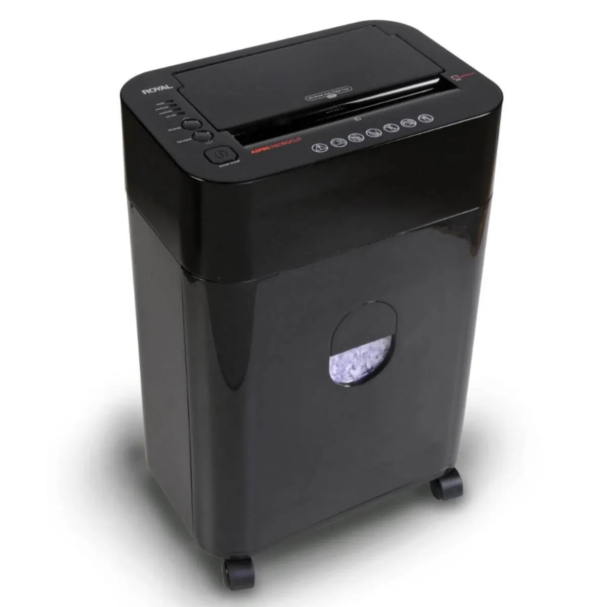 ROYAL - Destructora  Trituradora de Documentos ASF100 - Negro