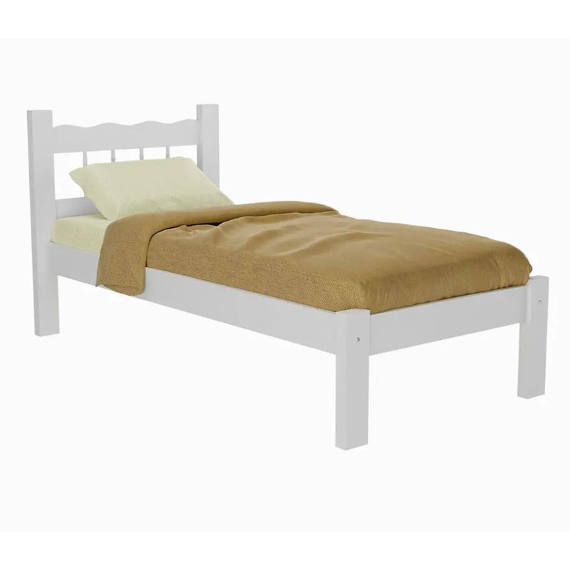 BE DESIGN - CAMA 1 PLAZA BERLIN BLANCA