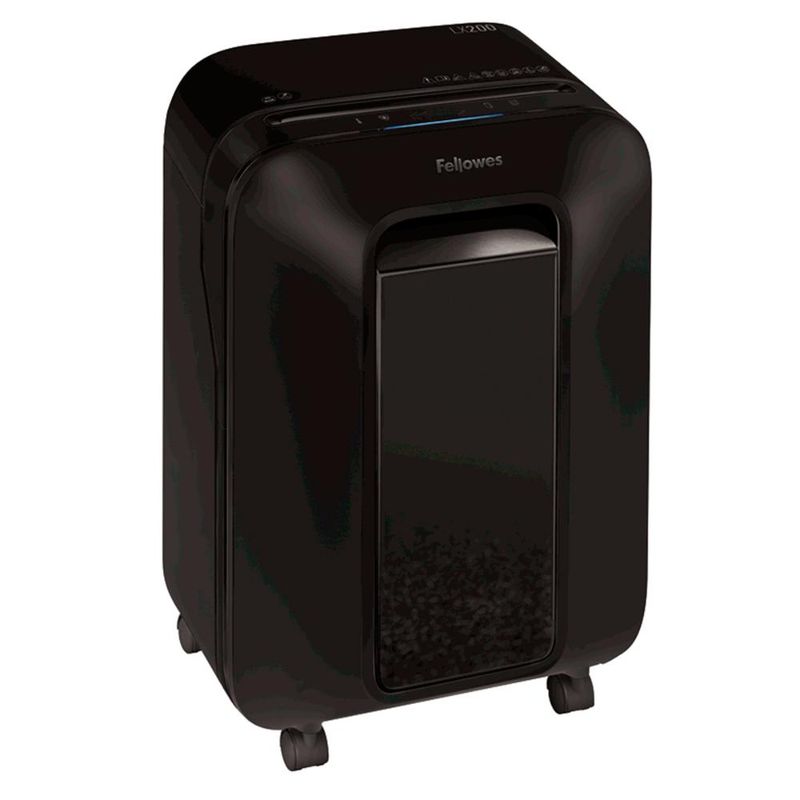 FELLOWES - Destructora  Trituradora de Documentos LX201 Negra - Negro
