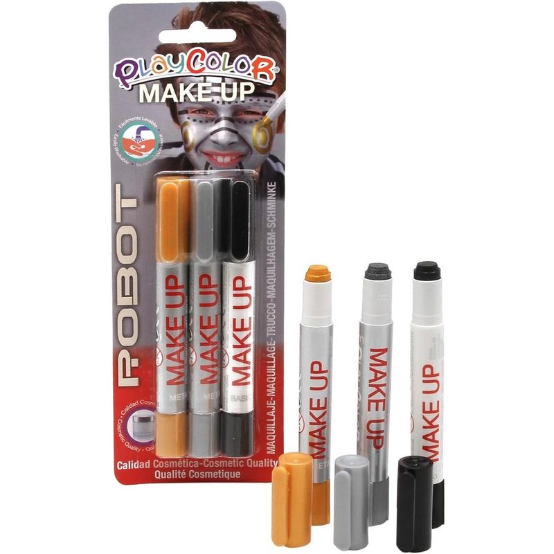 INSTANT - Maquillaje Temático Robot Instant 3 Colores
