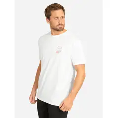 RIP CURL - Polera MC By Borre Blanco Hombre - Blanco