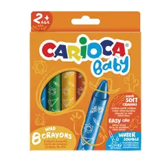 CARIOCA - Crayones Baby 8 Colores