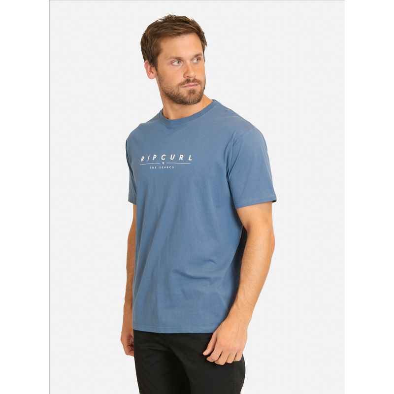 RIP CURL - Polera MC Flow Azul Hombre Rip Curl - Azul