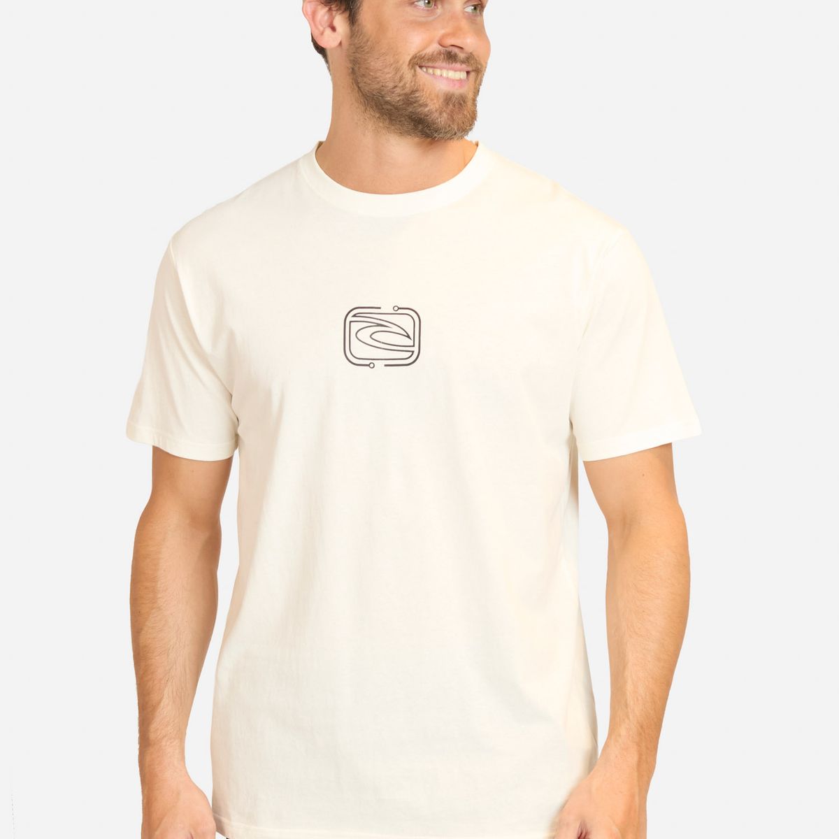 RIP CURL - Polera MC Future Evo Blanco Hombre Rip Curl - Blanco