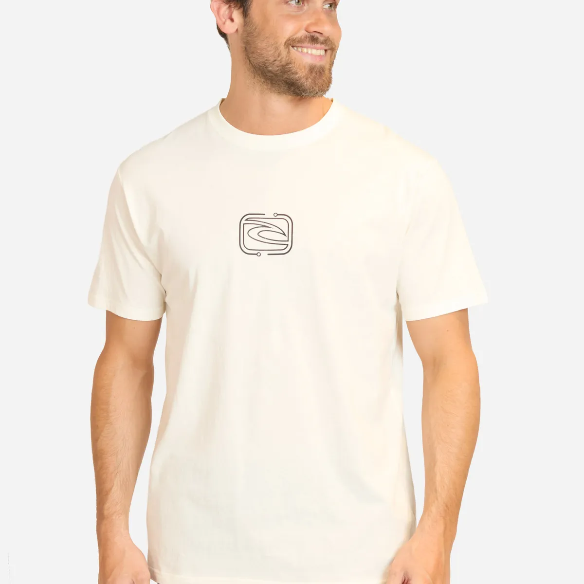 RIP CURL - Polera MC Future Evo Blanco Hombre Rip Curl - Blanco
