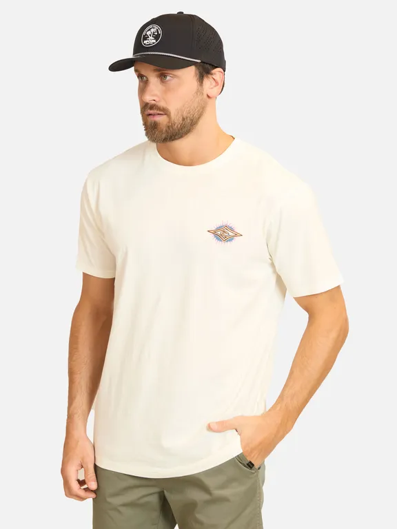 Polera MC Raw Energy Line Up Blanco Hombre - Blanco