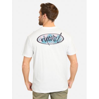 Imagen 2 del producto Polera Rip Script Blanco Hombre - Blanco
