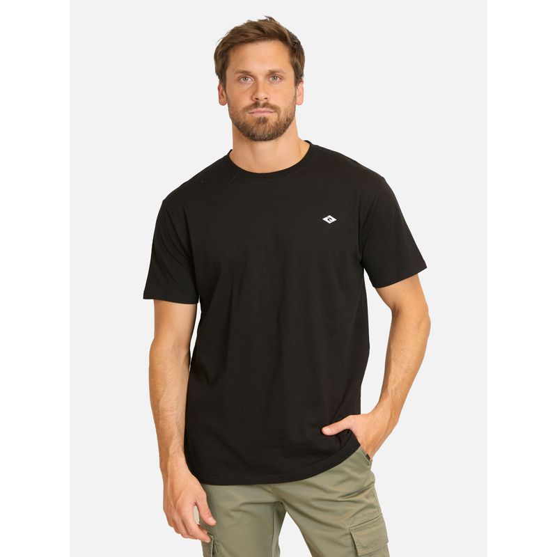 RIP CURL - Polera MC RC LilLogo Negro Hombre Rip Curl - Negro