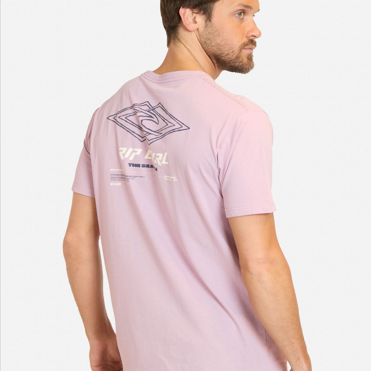 RIP CURL - Polera MC Salt Morado Hombre Rip Curl - Morado