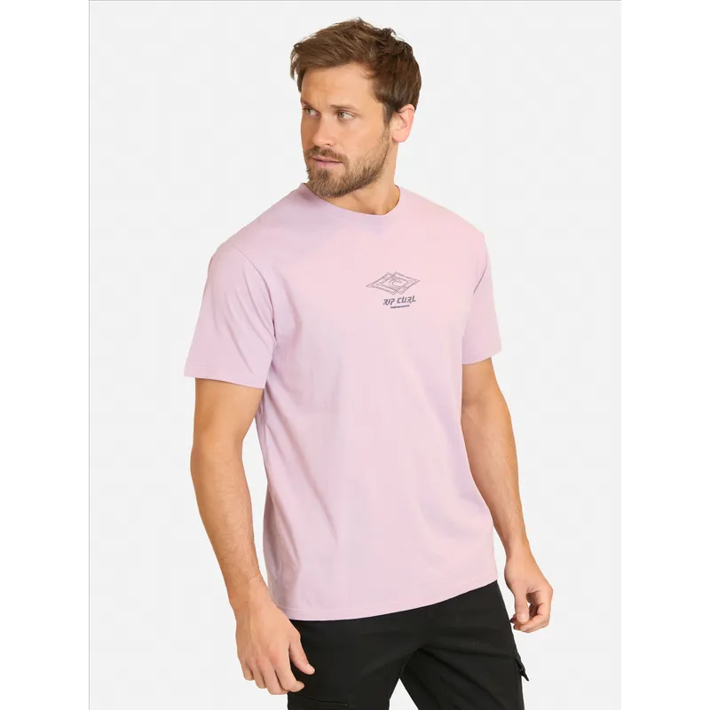 RIP CURL - Polera MC Salt Morado Hombre Rip Curl - Morado