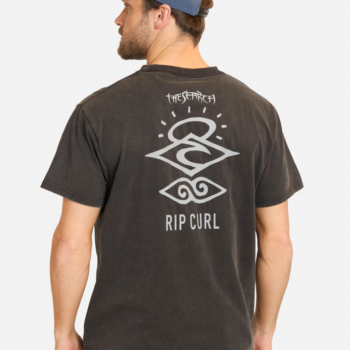 RIP CURL - Polera MC Seaborn Negro Hombre Rip Curl - Negro